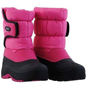 Girls pink Khombu snow boots size 2